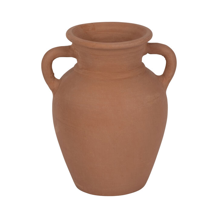 Terracotta Vase With Handles
