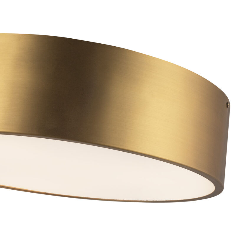 Brisbane 16 in 3 Lights Flush Mount image number 4