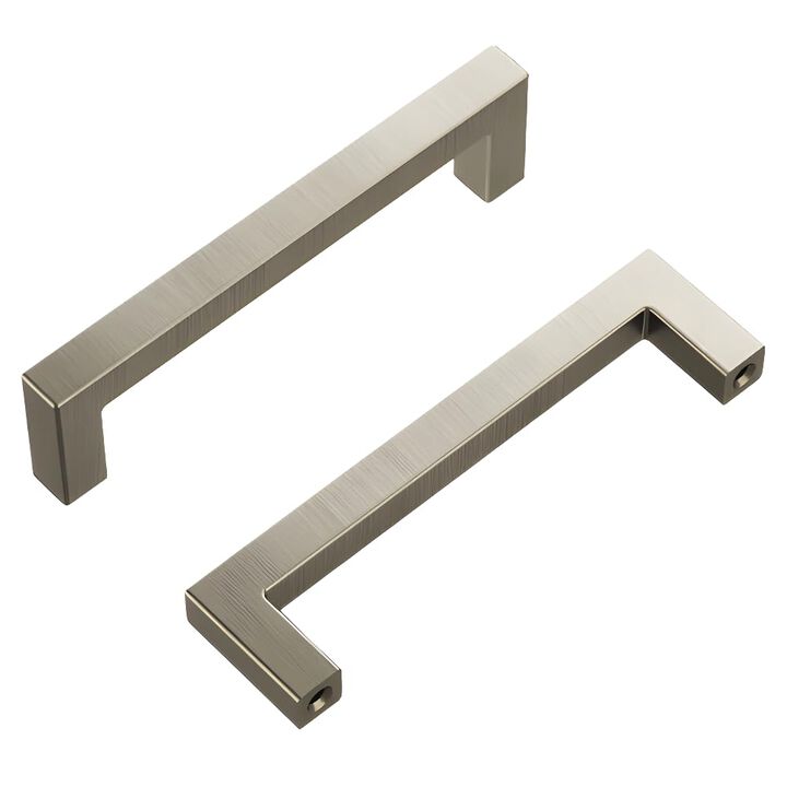 Hickory Hardware 10 Pack Solid Core Kitchen Cabinet Pulls, Luxury Cabinet Handles, Hardware for Doors & Dresser Drawers, 3-3/4 I
