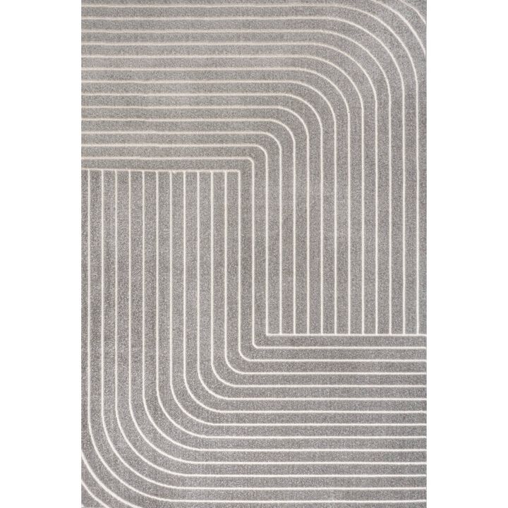 Odense Minimalist Angle Geometric Area Rug