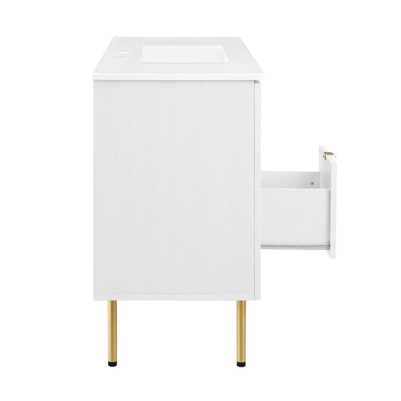 Chaucer 48" Single Sink Bathroom Vanity image number 4