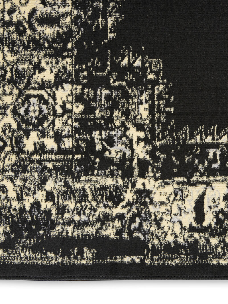 Grafix GRF14 Black 7' x 10' Rug