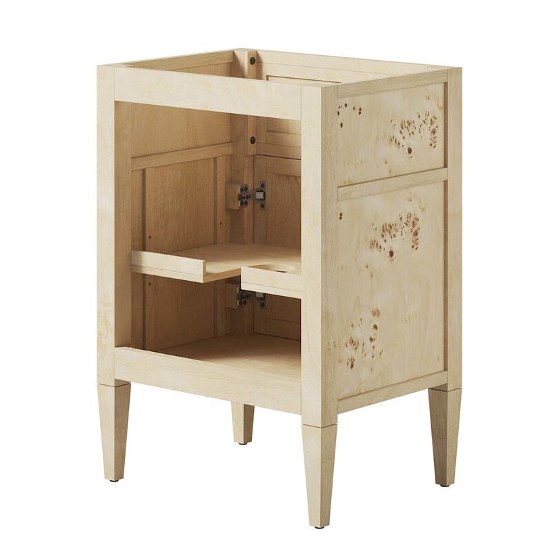 Modway Elysian 24 Wood Bathroom Vanity Cabinet (Sink Basin Not Included)