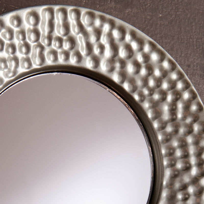 Callari Silver Sphere Wall Mirror (Set of 4)