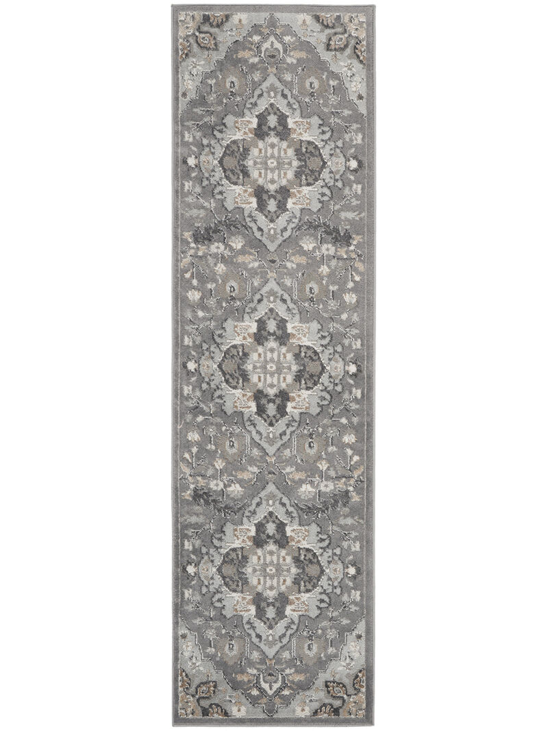 Elation ETN09 Gray 2' x 3' Rug