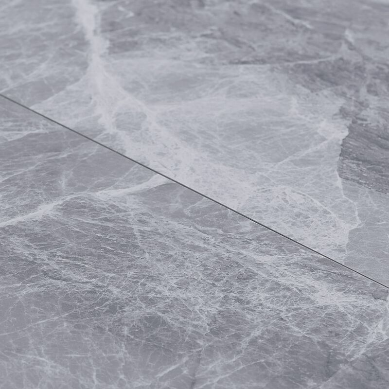 Lucia Stone Top Metal Leg Dining Table