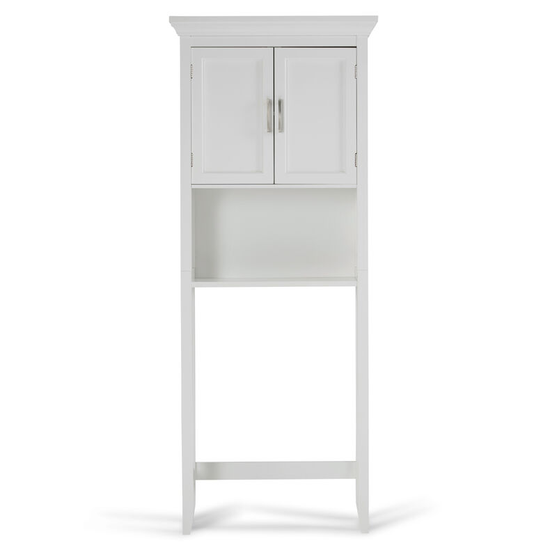 Simpli Home Avington 27W Storage Cabinet with 2 Doors and Open Shelf image number 2