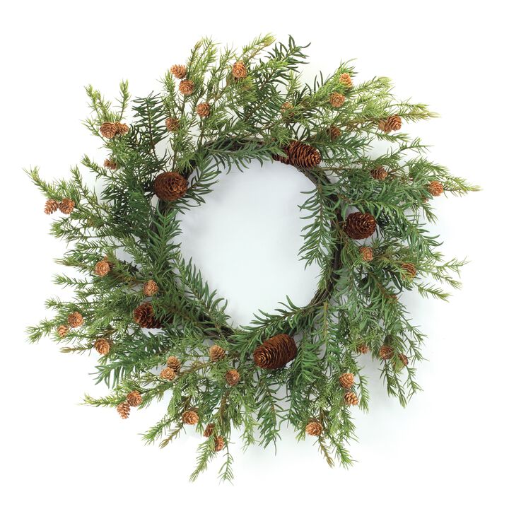 Pine Wreath for Winter, Holiday, or Rustic Home Décor