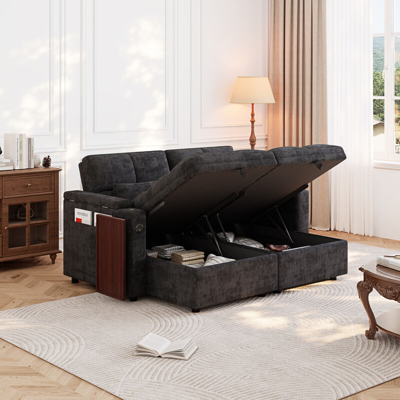 Liswef Modular Sleeper Sofa image number 4