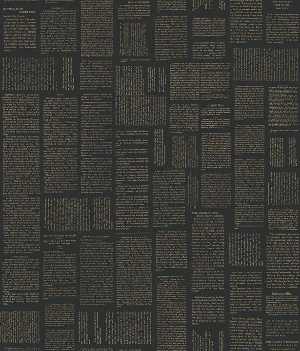 Crafted Editorial Black & Gold Metallic Wallpaper