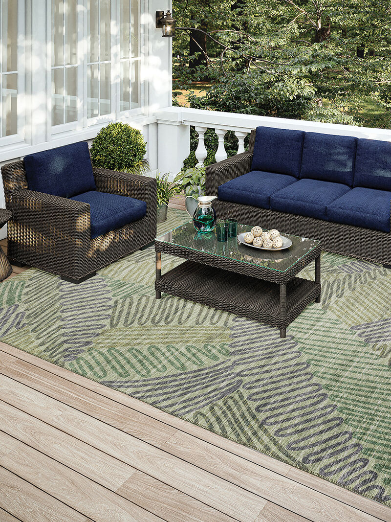 Sedona SN11 Moss 3' x 5' Rug