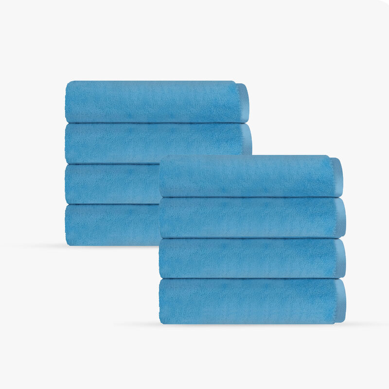 Puresoft 8 pcs Turkish Wash Towels Set image number 0