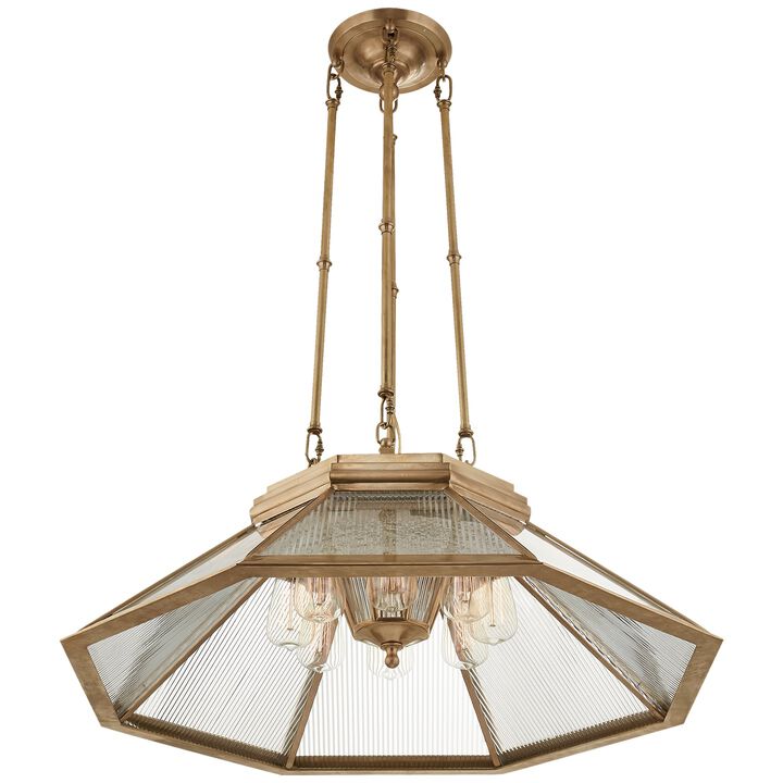 Rivington Med 8-Paneled Chandelier