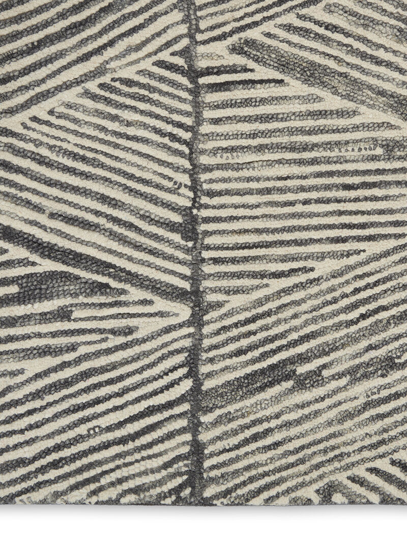 Colorado CLR01 Gray/White 7'9" x 9'9" Rug