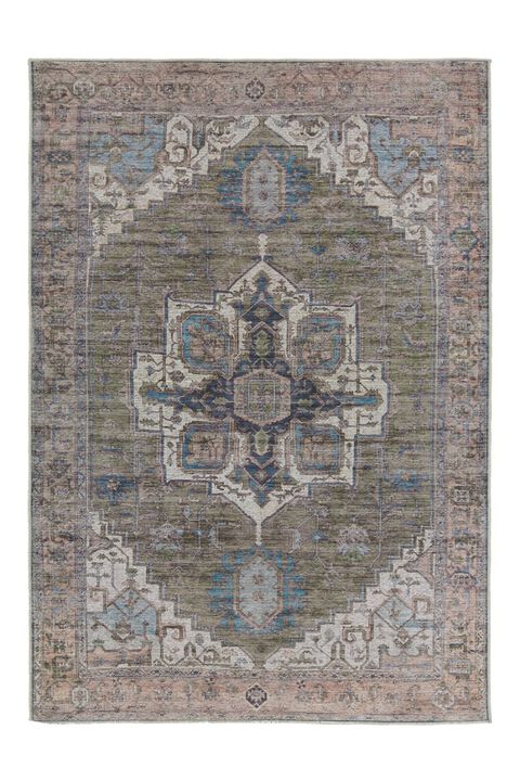 Vindage Chaplin Snow White 9'2" x 12' Rug