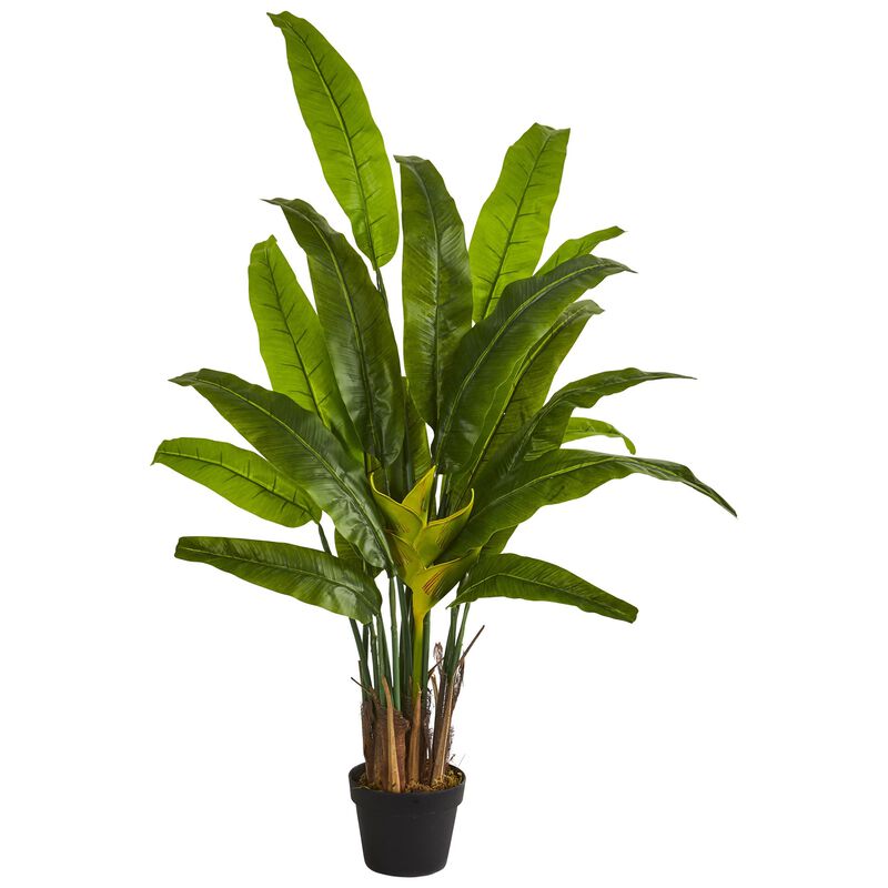 Hivvago 4.5 Feet Traveler Feets Palm Artificial Tree