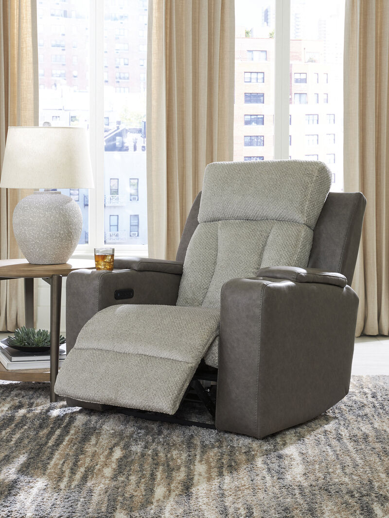 Stately Check Power Recliner image number 2