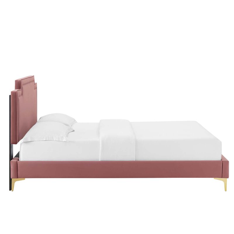 Modway - Liva Performance Velvet King Bed image number 3