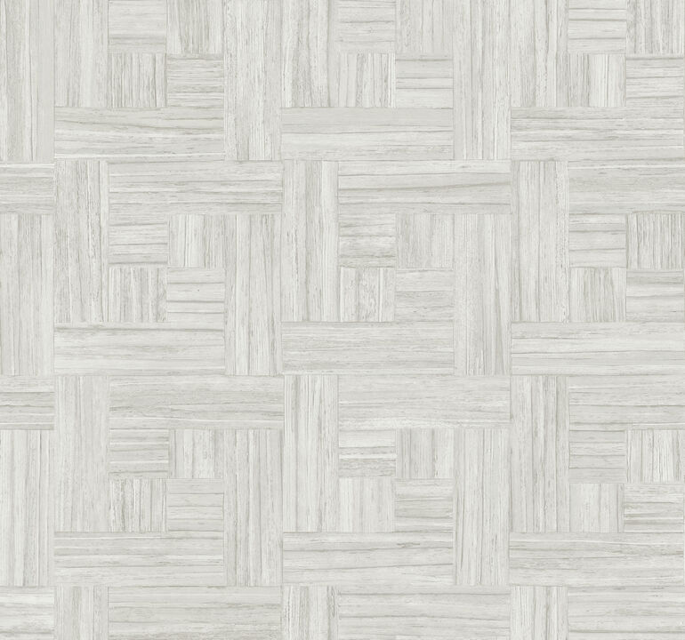 Tesselle White Wallpaper