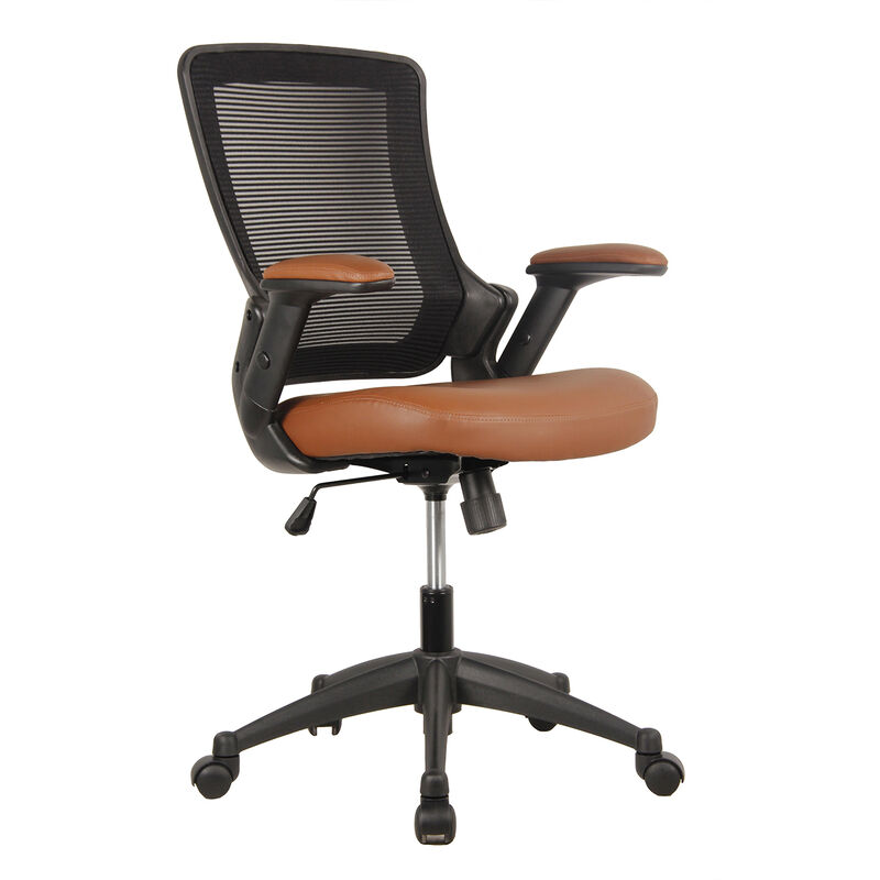 Streamdale Mid-Back Mesh Task Office Chair With Height Adjustable Arms