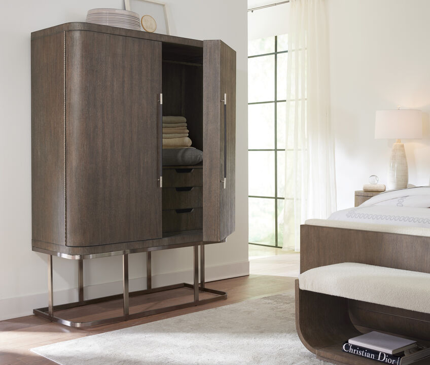 Modern Mood Wardrobe in Brown