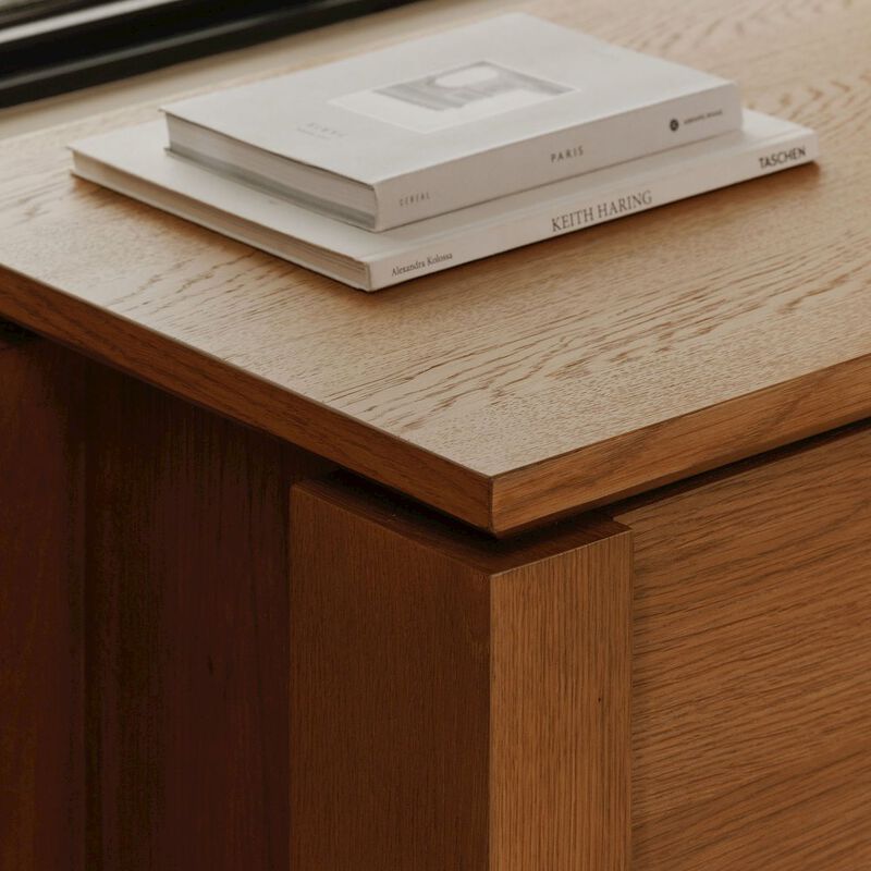 Moe's Home Collection Brook Chest Country Oak