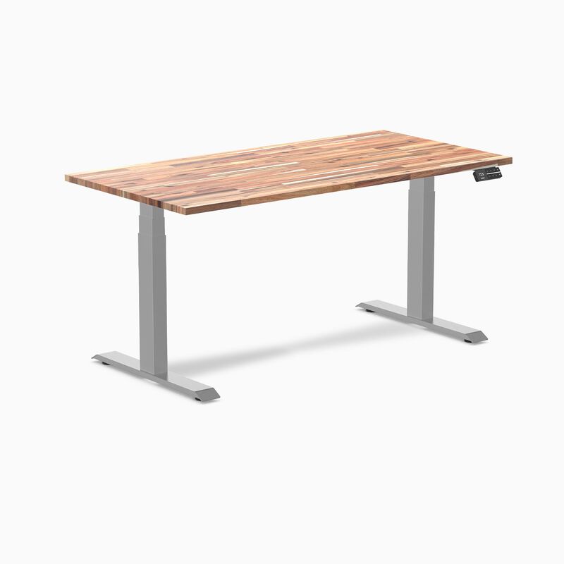 Desky Dual Softwood Sit Stand Desk image number 0