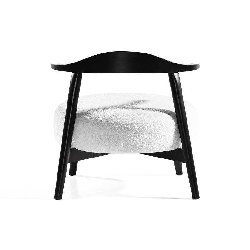 Merax Modern Wood Frame Home Accent Chair