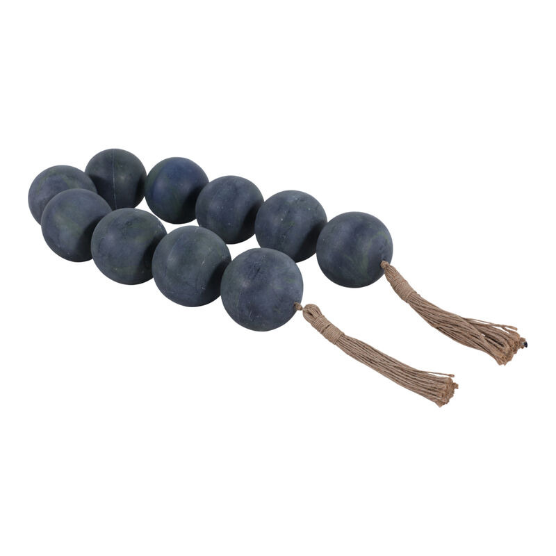 46x3" Marbled Bead Garland image number 1