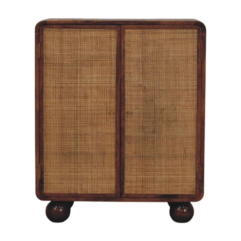 Larissa 2 Door Chestnut Cabinet image number 0