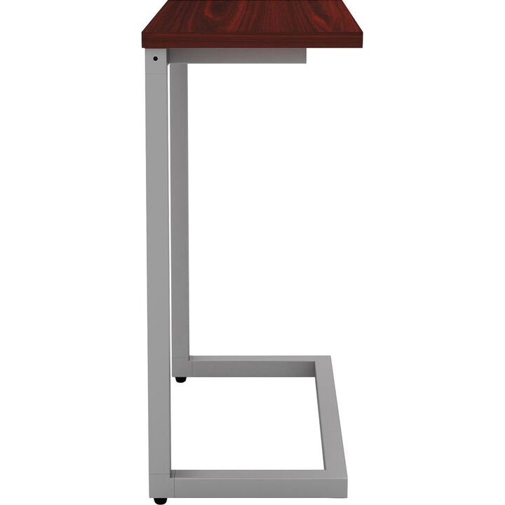 Lorell Quintessence Collection Cantilever Table - Mahogany