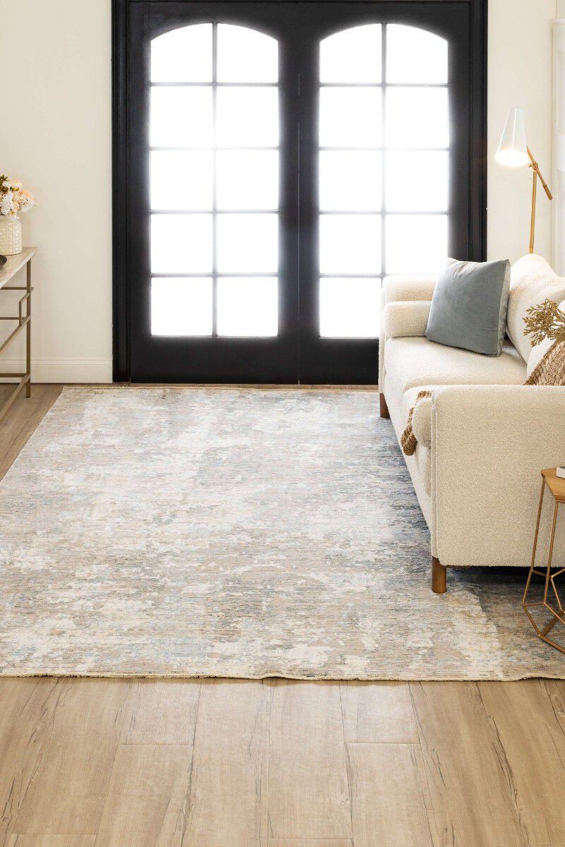 Solitude Velleta Cream Beige 10' x 13'6" Rug image number 7