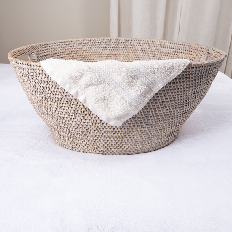Saboga Home&trade; Laundry Basket with Cutout Handles image number 2