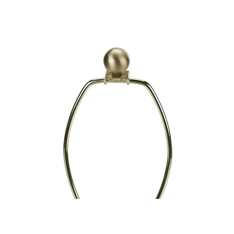 Monarch Specialties I 9614 - Lighting, 29"H, Table Lamp, White Ceramic, Ivory / Cream Shade, Contemporary