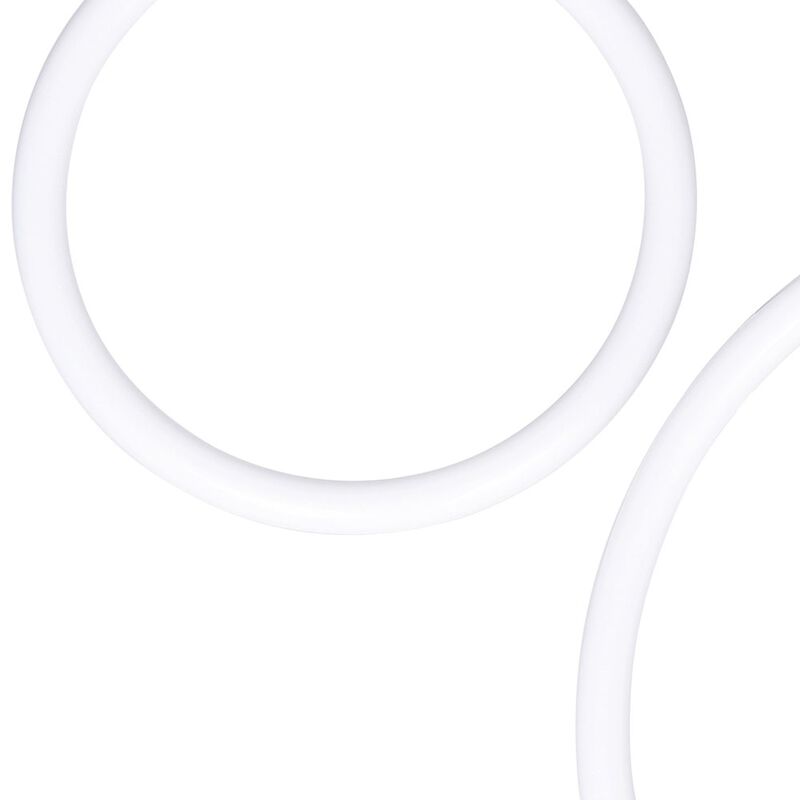 CWI Lighting Hoops 5 Light LED Chandelier With Satin Gold Finish