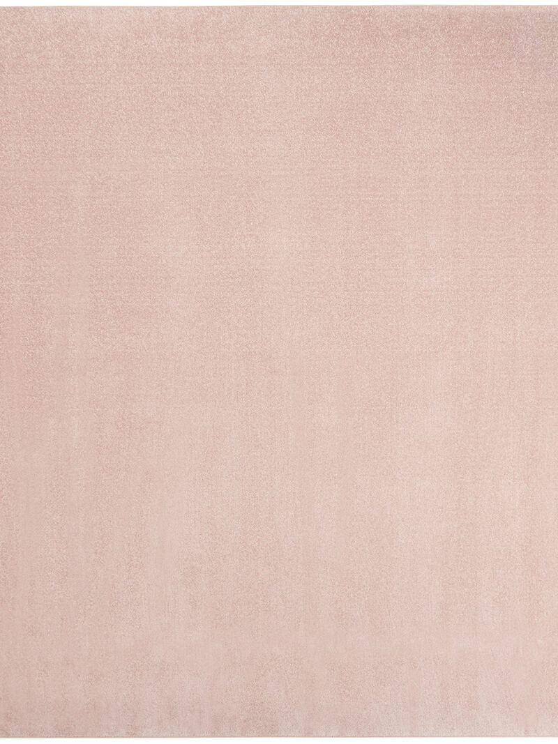 Nourison Essentials NRE01 Pink 9' x Square Rug image number 0