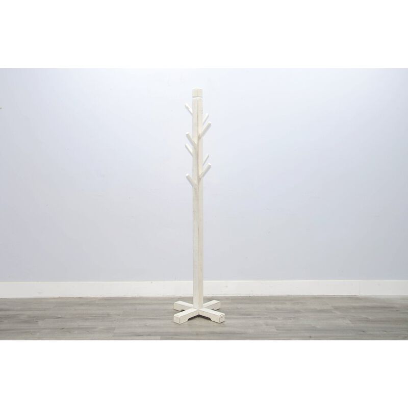 Sunny Designs Traditional Solid Wood Hat Rack with 8-Prong Hooks image number 3