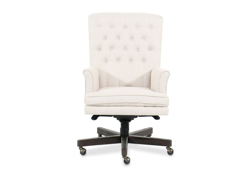 Effie Linen Office Chair