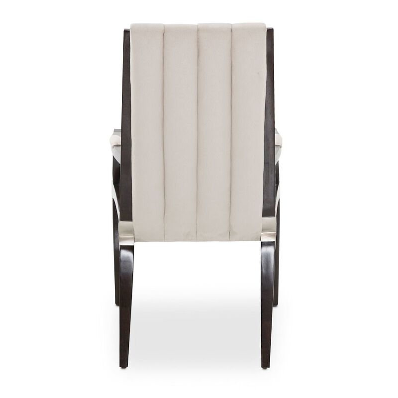 Michael Amini Paris Chic Dining Arm Chair - Espresso Qty 1