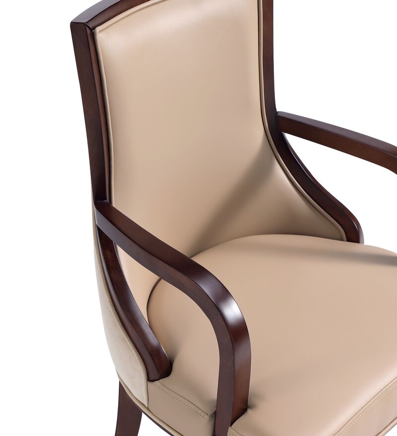 Grand Tan Dining Arm Chair