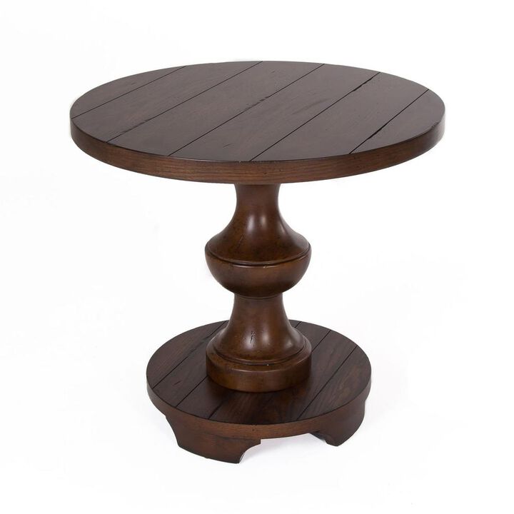 Liberty Furniture Sedona End Table in Kona Brown