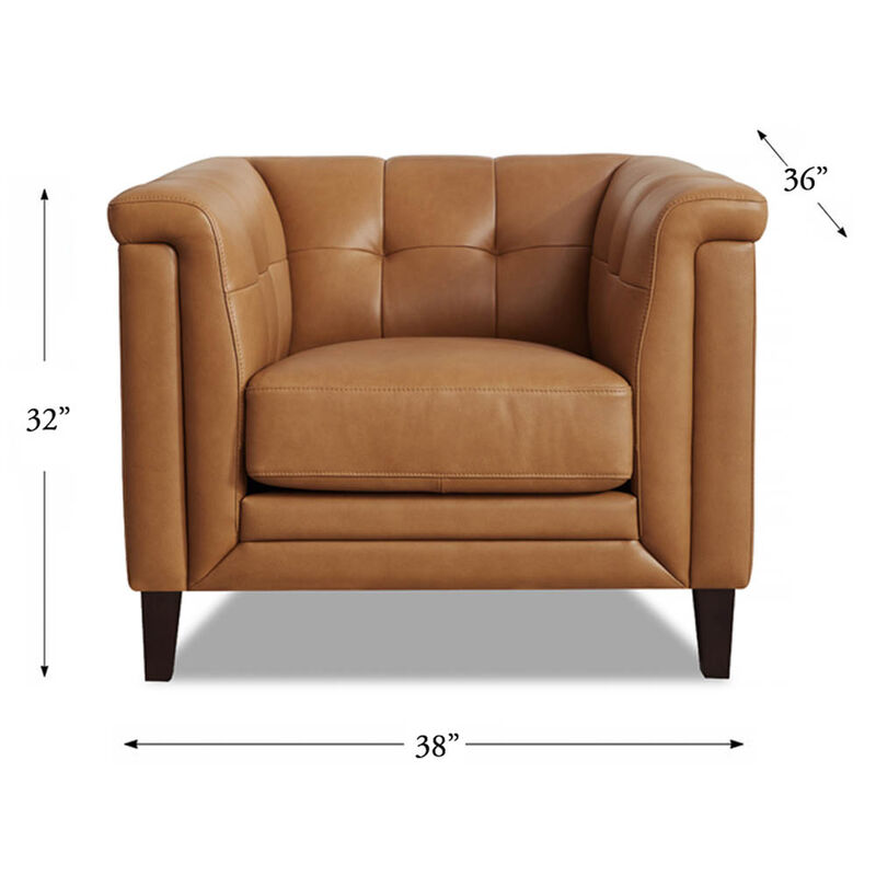 Arvo Top Grain Leather Chair