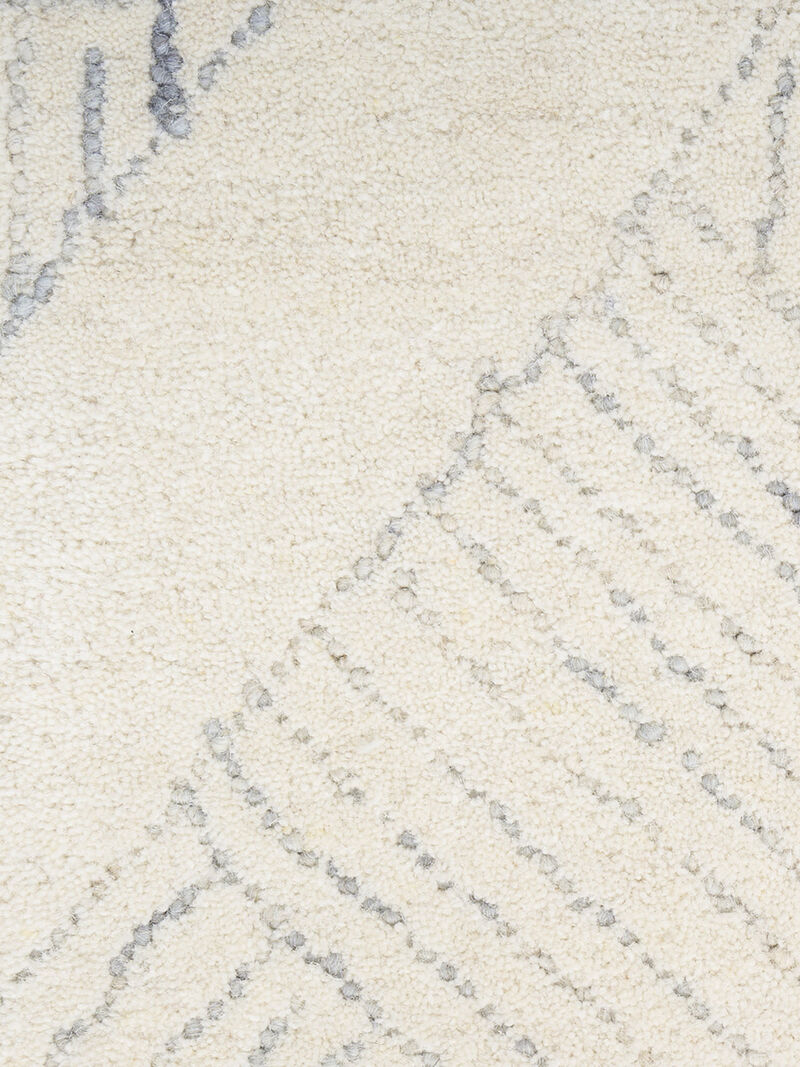 Pure Patterns PRN01 Ivory/Gray 8'6" x 11'6" Rug