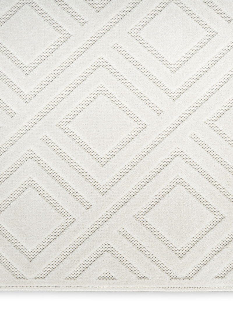Care Free CAF03 Ivory 7'10" x 9'10" Rug