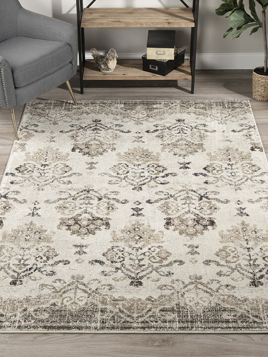 Antigua AN11 Chocolate 3'3" x 5'3" Rug