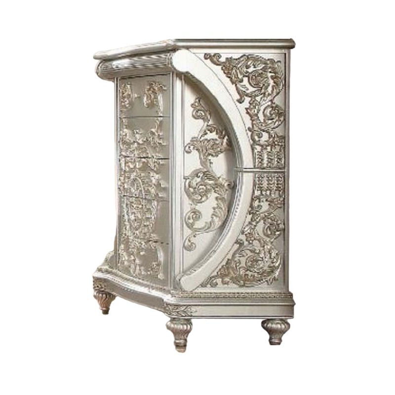 Dove Tall Dresser Chest image number 1
