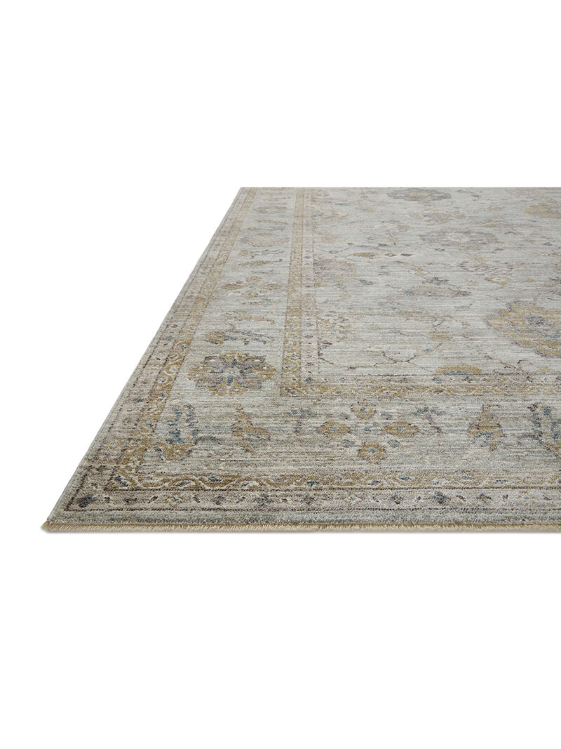 Millie MIE02 Sky/Gold 18" x 18" Sample Rug