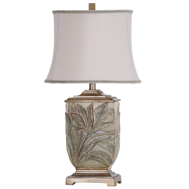 Palm Grove Relief Table Lamp