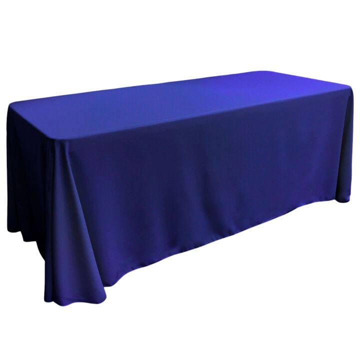 Polyester Poplin Tablecloth Rectangular Design for Dining, Weddings and Parties