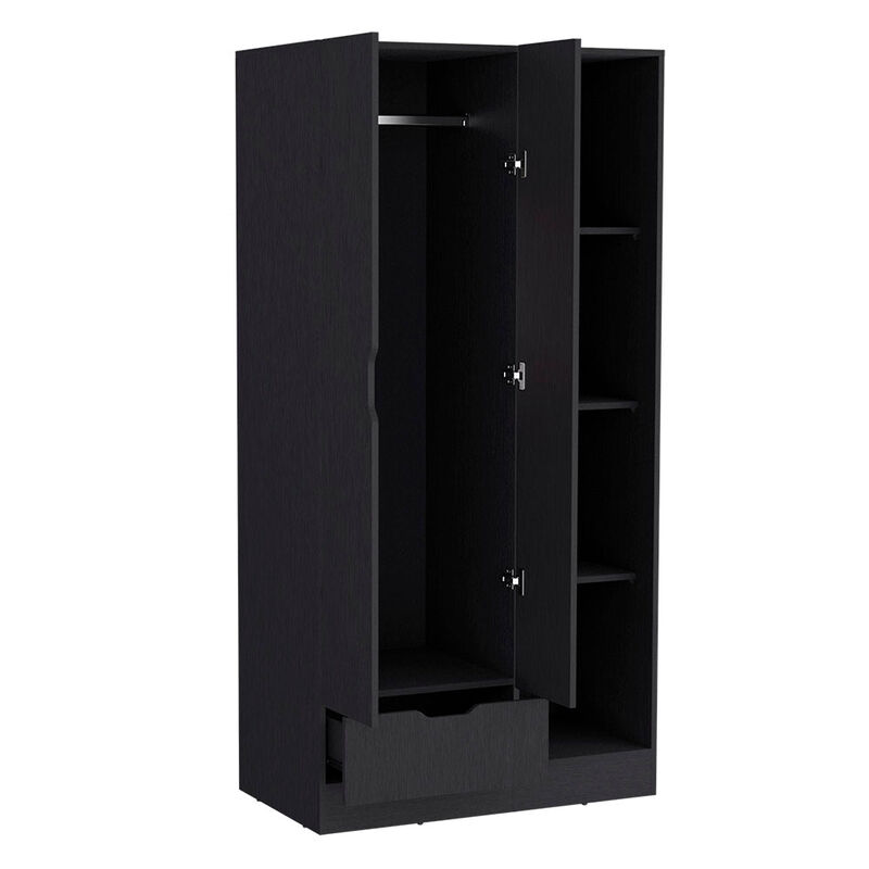 Armoire Dover, Bedroom, Black